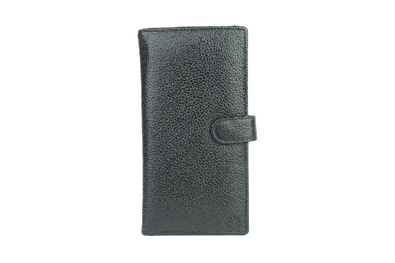 Stainless steel money clips for durabilityUNISEX LEATHER WALLET 912011