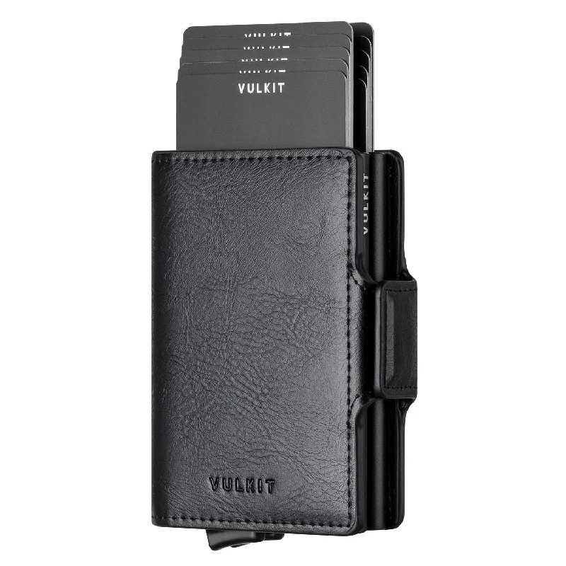 Money clips for women with sleek designsVC200d- Double Aluminum Card Holders For more Storage Wallet