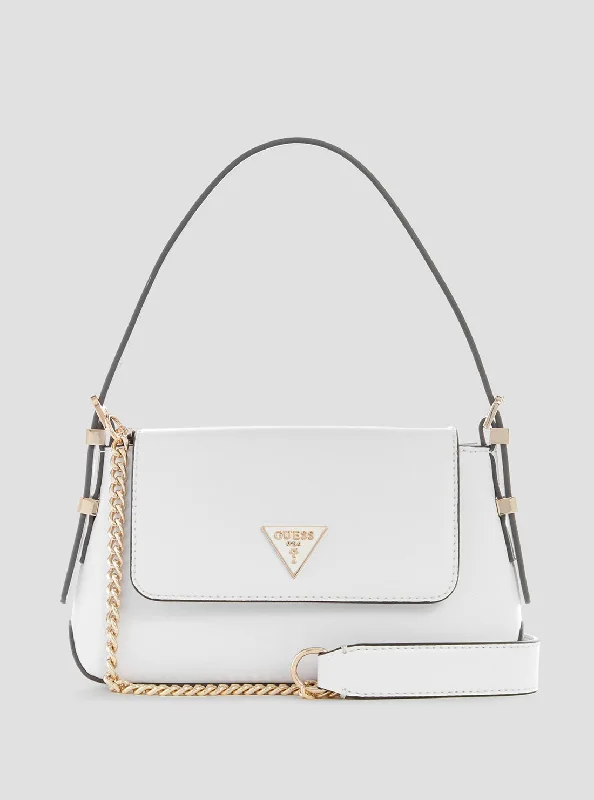 Slim money clips for minimalist walletsWhite Desideria Mini Shoulder Bag