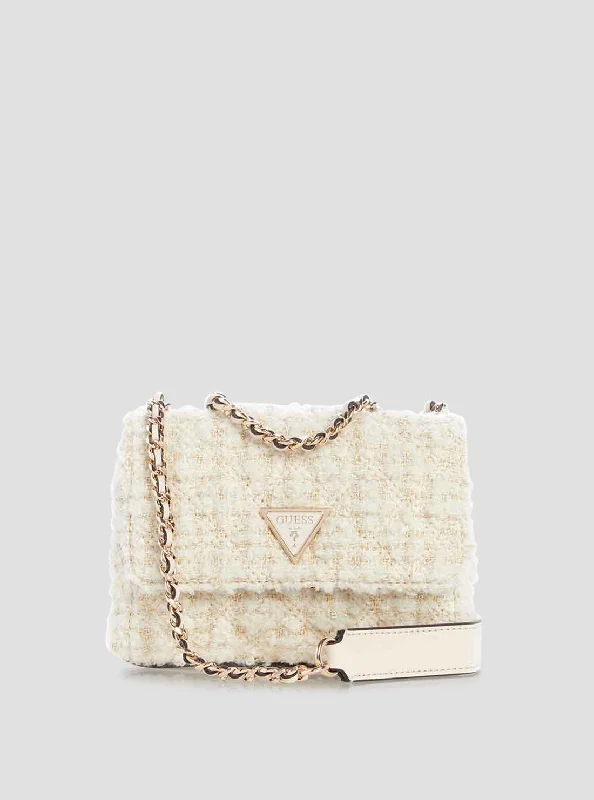 Custom money clips for corporate giftsWhite Giully Mini Crossbody Bag