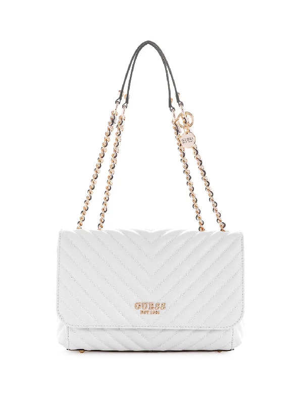 Money clips with RFID protectionWhite Keillah Crossbody Bag