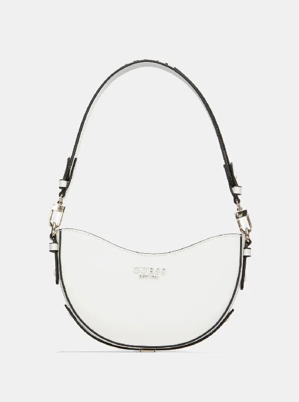 Money clips with RFID protectionWhite Sarita Shoulder Bag