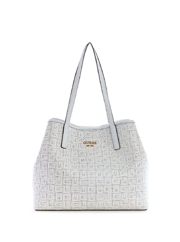 Money clips with magnetic closureWhite Vikky G Tote Bag