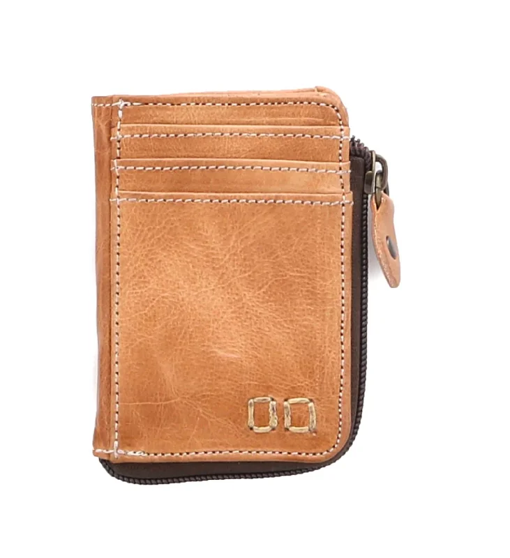 Luxury leather money clips with card slotsWomen's Carrie Wallet In Tan Rustic