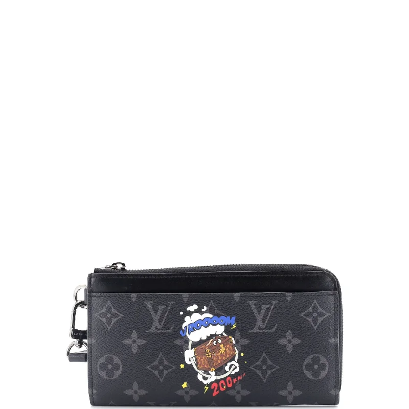 Custom money clips for corporate giftsZippy Dragonne Wallet Limited Edition Comic Trunk Printed Monogram Eclipse Canvas