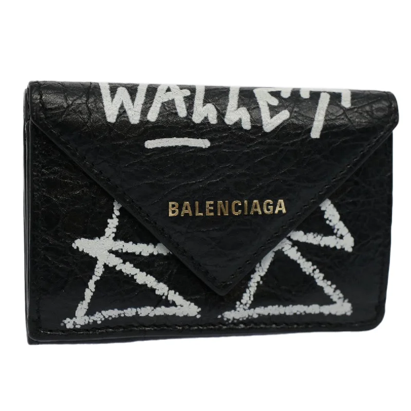 Balenciaga  Leather Wallet  (Pre-Owned)