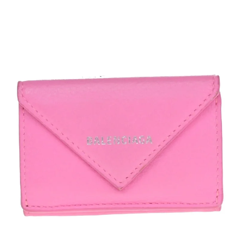 Balenciaga Papier  Leather Wallet  (Pre-Owned)