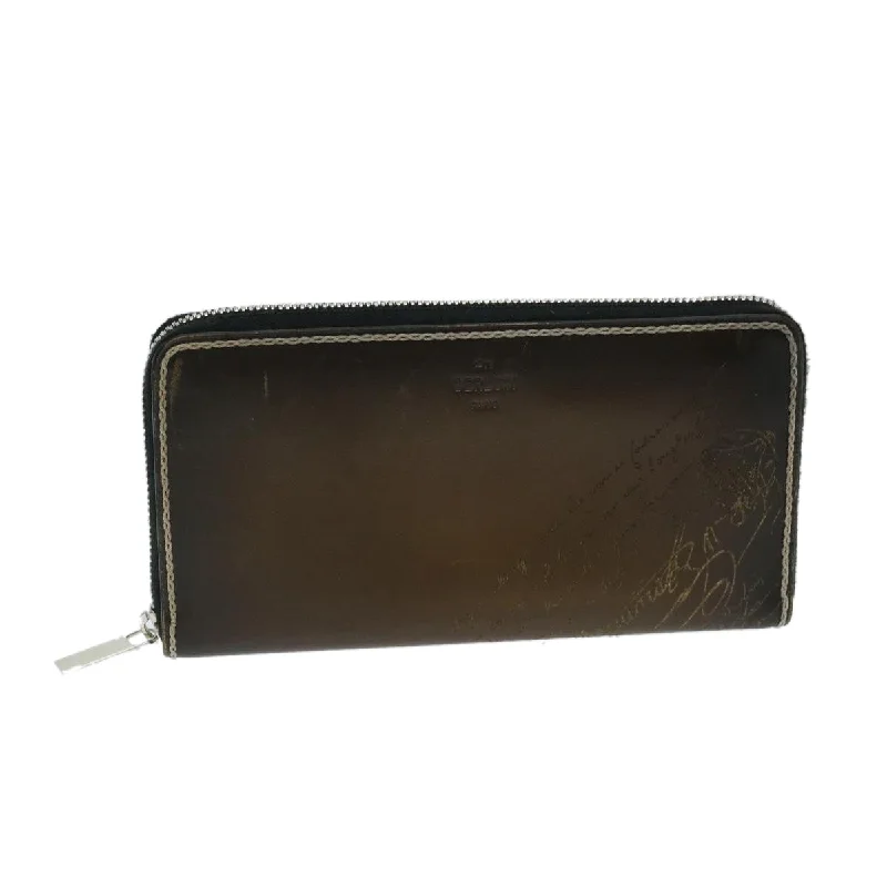 Berluti  Leather Wallet  (Pre-Owned)
