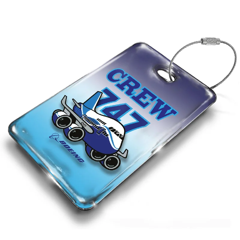 Magnetic-Closure Passport Covers & Wallets for Quick AccessBoeing B747 Pudgy Tag