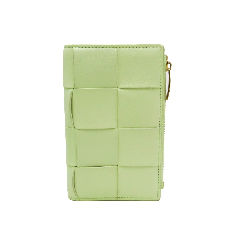 Bottega Veneta Cassette  Leather Wallet  (Pre-Owned)