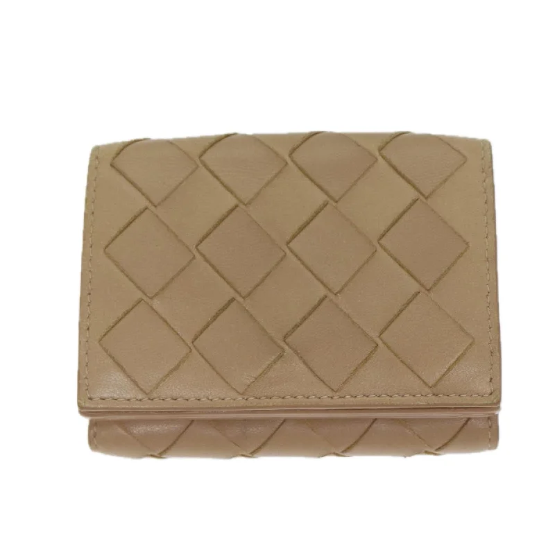 Bottega Veneta Intrecciato  Leather Wallet  (Pre-Owned)