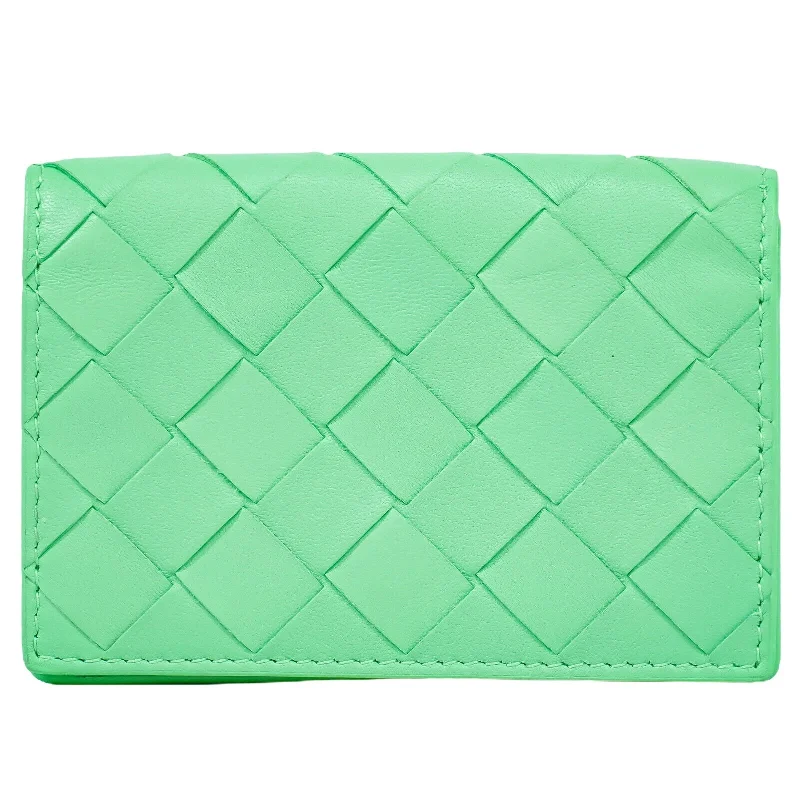 Bottega Veneta Intrecciato  Leather Wallet  (Pre-Owned)