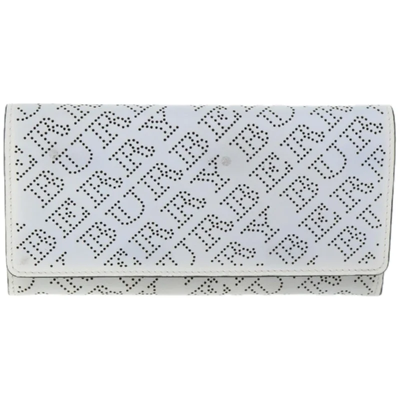 Burberry  Leather Wallet  (Pre-Owned)