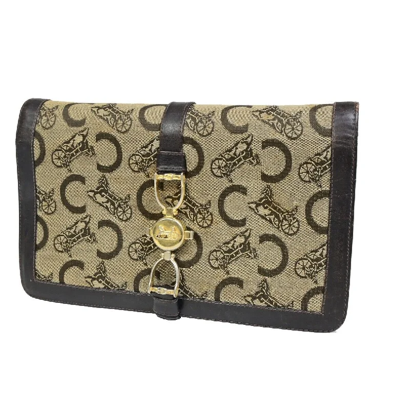Céline C  Canvas Wallet  (Pre-Owned)