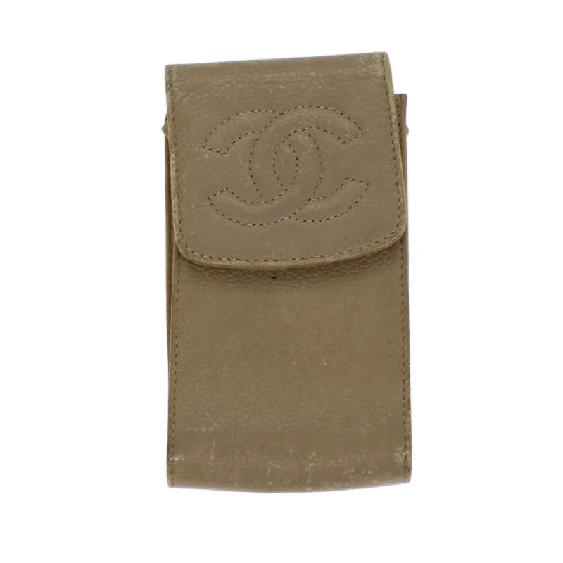 Chanel Cc  Leather Wallet  (Pre-Owned)
