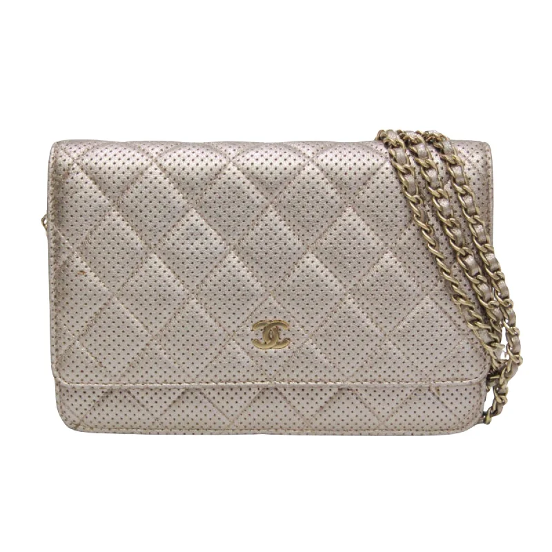 Chanel Wallet On Chain  Leather Wallet  (Pre-Owned)