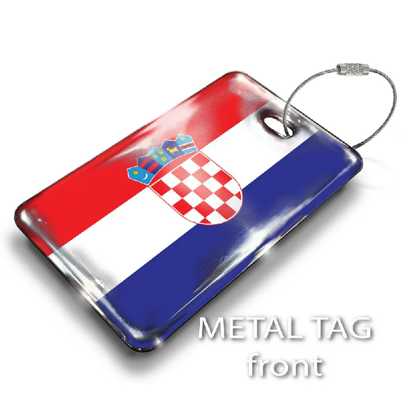 Animal-Print Passport Covers & Wallets for Trendy FashionistasCroatia Flag