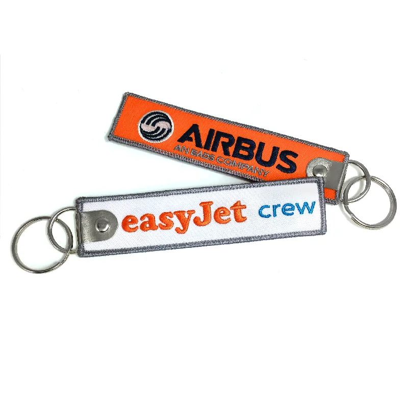Leather Passport Covers & Wallets with Handmade Stitching for Luxury TravelersEasyjet-Airbus Embroidered Keychain Leather Passport Covers & Wallets with Handmade Stitching for Luxury TravelersEasyjet-Airbus Embroidered Keychain