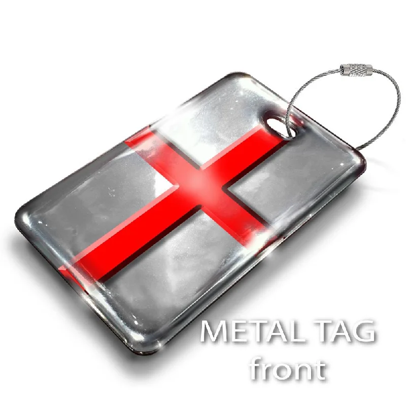 Laser-Cut Metal Passport Covers & Wallets with Geometric Designs for Tech-SavvyEngland Flag-SILVER Laser-Cut Metal Passport Covers & Wallets with Geometric Designs for Tech-SavvyEngland Flag-SILVER