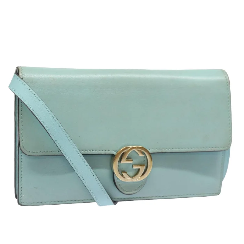 Gucci  Leather Wallet  (Pre-Owned)