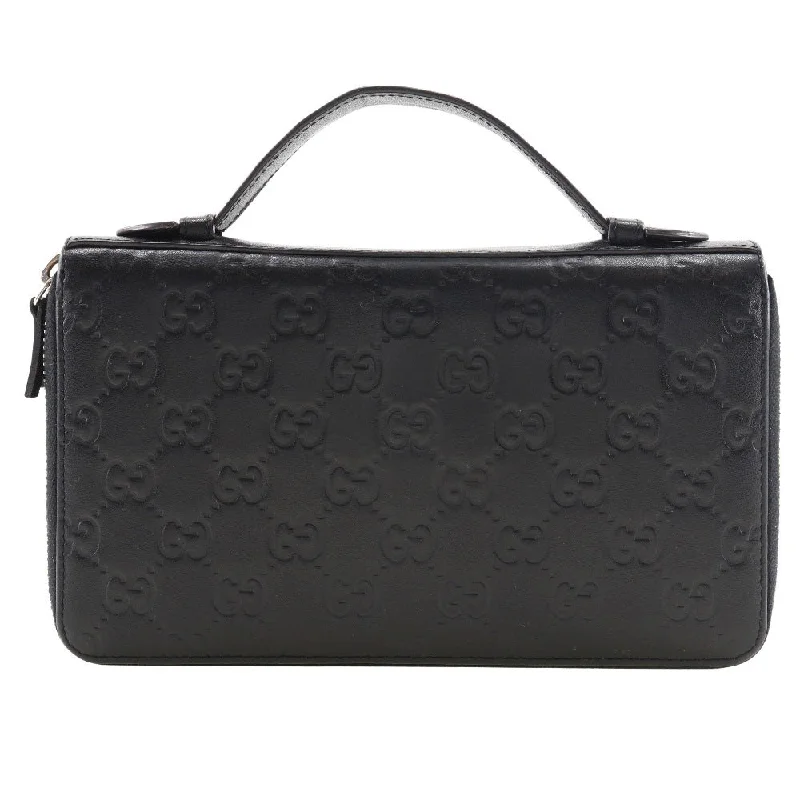 Gucci Travel Case  Leather Wallet  (Pre-Owned)