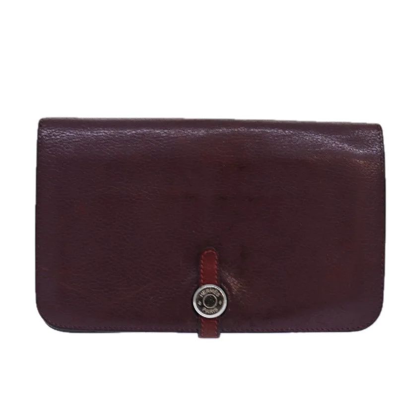 Hermès Dogon  Leather Wallet  (Pre-Owned)