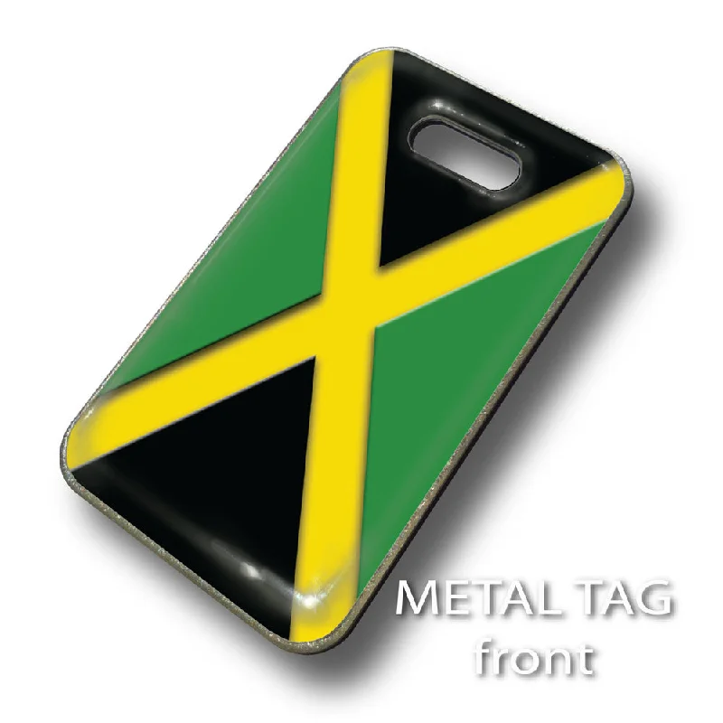 Monogrammed Leather Passport Covers & Wallets as Personalized GiftsJamaica Flag