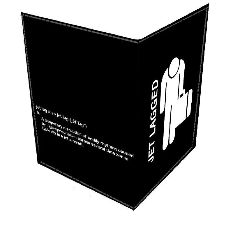 Cartoon-Themed Passport Covers & Wallets for Kids and Young AdultsJet Lagged Black -Passport Cover Cartoon-Themed Passport Covers & Wallets for Kids and Young AdultsJet Lagged Black -Passport Cover