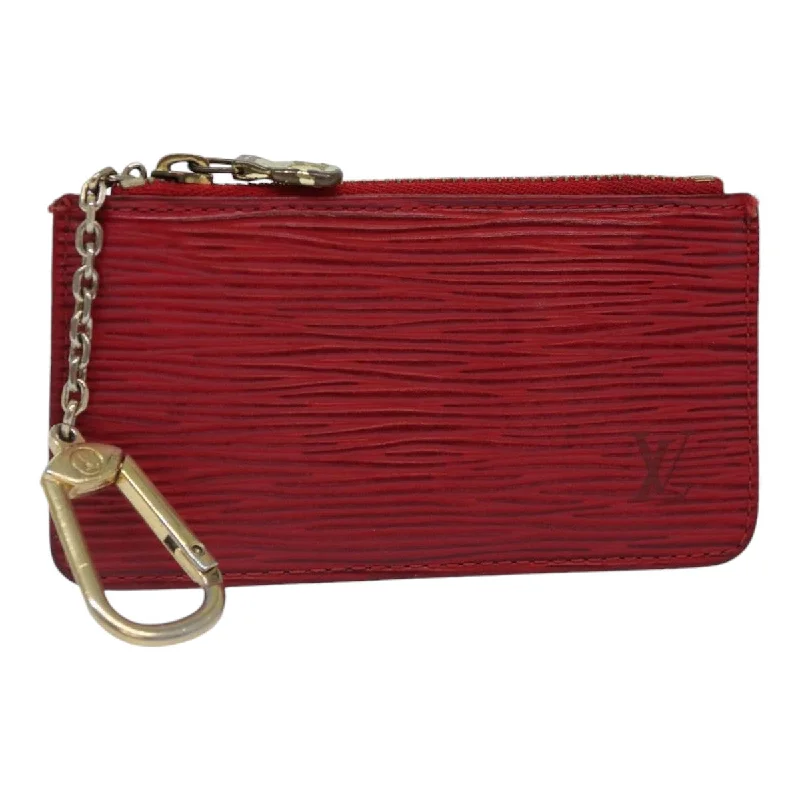 Louis Vuitton Pochette Clés  Leather Wallet  (Pre-Owned)