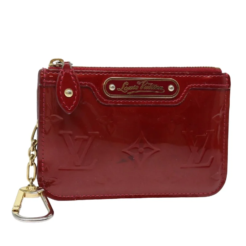 Louis Vuitton Pochette Clés  Patent Leather Wallet  (Pre-Owned)