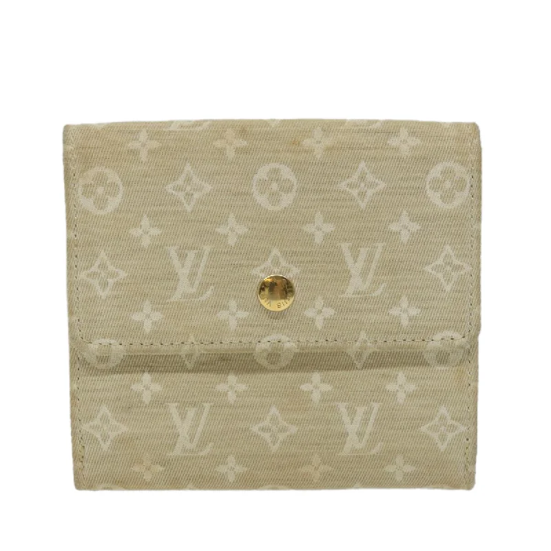Louis Vuitton Porte-Monnaie  Canvas Wallet  (Pre-Owned)