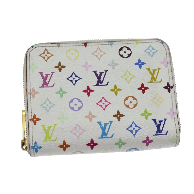 Louis Vuitton Porte Monnaie Zippy  Canvas Wallet  (Pre-Owned)