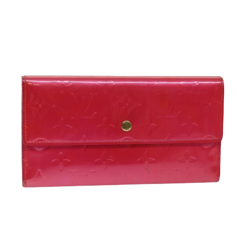 Louis Vuitton Porte Tresor International  Patent Leather Wallet  (Pre-Owned)