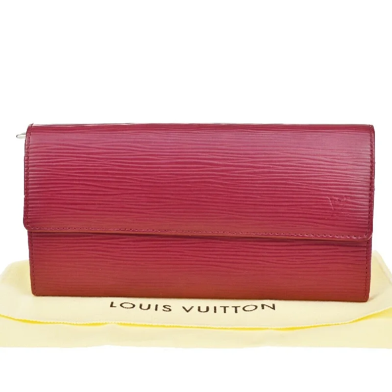 Louis Vuitton Portefeuille Sarah  Leather Wallet  (Pre-Owned)