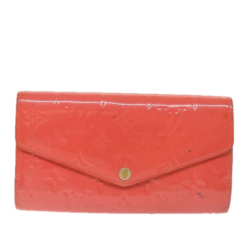 Louis Vuitton Portefeuille Sarah  Patent Leather Wallet  (Pre-Owned)