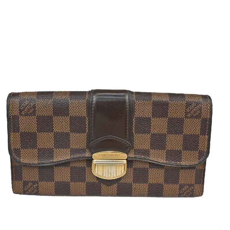 Louis Vuitton Sistina  Canvas Wallet  (Pre-Owned)