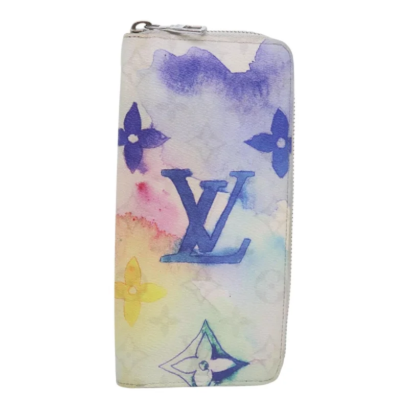 Louis Vuitton Zippy Wallet Vertical  Canvas Wallet  (Pre-Owned)