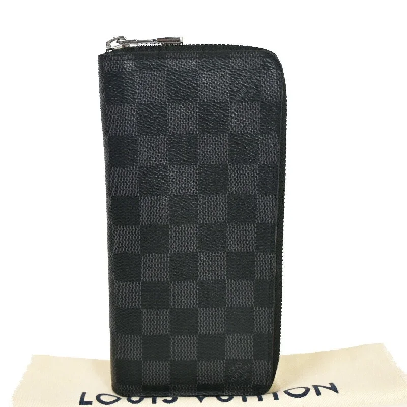 Louis Vuitton Zippy Wallet Vertical  Canvas Wallet  (Pre-Owned)