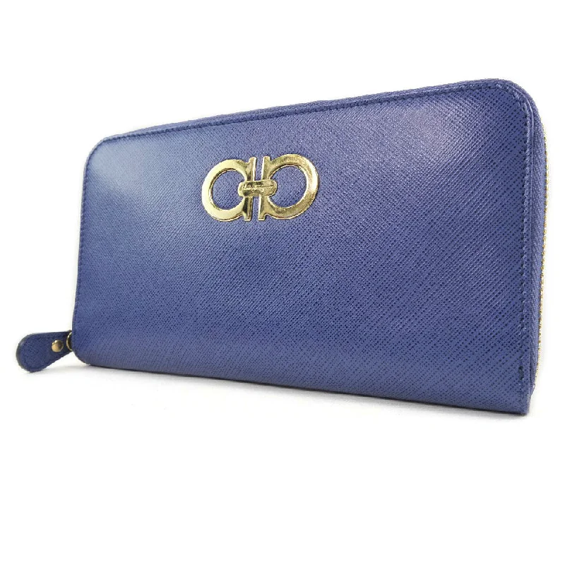 Salvatore Ferragamo Gancini  Canvas Wallet  (Pre-Owned)