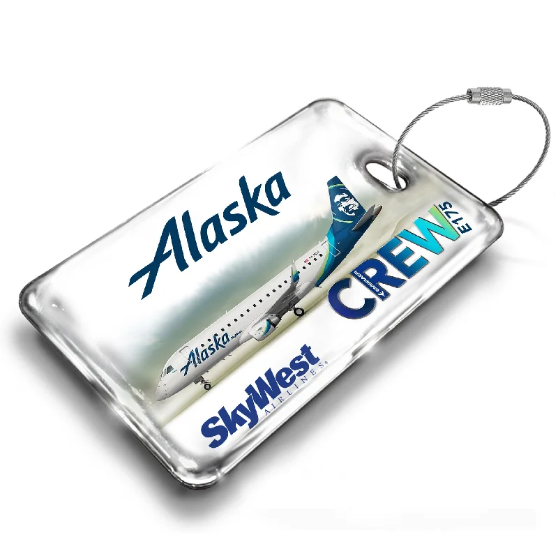 Magnetic-Closure Passport Covers & Wallets for Quick AccessSkywest E-175 Alaska Airlines Magnetic-Closure Passport Covers & Wallets for Quick AccessSkywest E-175 Alaska Airlines