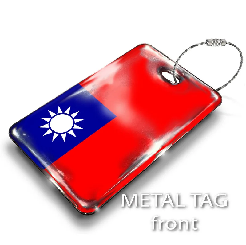 Foldable Passport Covers & Wallets Made of Flexible PVC for Easy StorageTaiwan flag