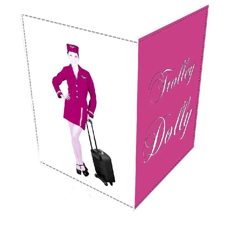 Foldable Passport Covers & Wallets Made of Flexible PVC for Easy StorageTrolley Dolly -Passport Cover Foldable Passport Covers & Wallets Made of Flexible PVC for Easy StorageTrolley Dolly -Passport Cover