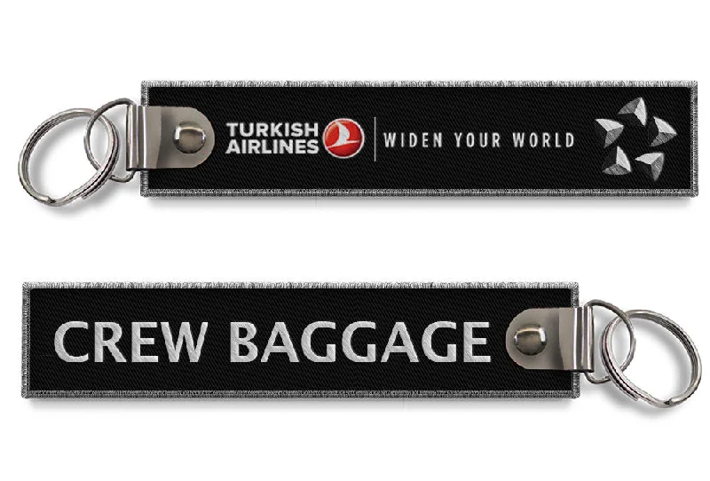 Laser-Cut Metal Passport Covers & Wallets with Geometric Designs for Tech-SavvyTurkish Airlines-Crew Baggage Keychain Laser-Cut Metal Passport Covers & Wallets with Geometric Designs for Tech-SavvyTurkish Airlines-Crew Baggage Keychain