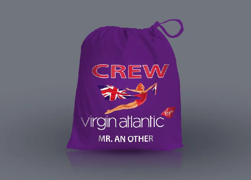 Monogrammed Leather Passport Covers & Wallets as Personalized GiftsVirgin Atlantic Crew-Personalised Shoe Bag Monogrammed Leather Passport Covers & Wallets as Personalized GiftsVirgin Atlantic Crew-Personalised Shoe Bag