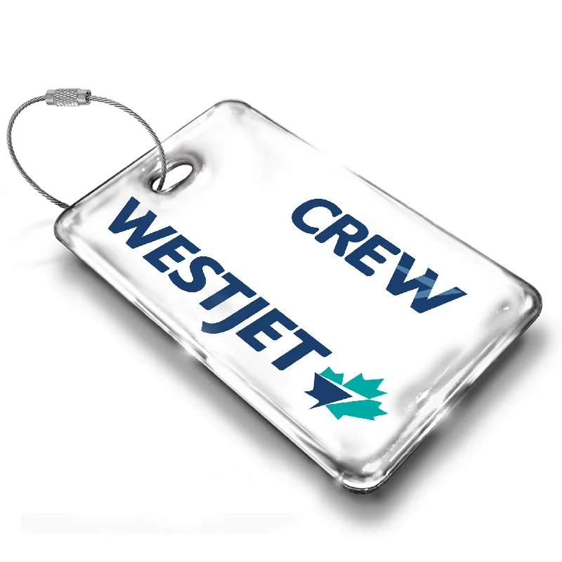 Foldable Passport Covers & Wallets Made of Flexible PVC for Easy StorageWestJet Logo White Foldable Passport Covers & Wallets Made of Flexible PVC for Easy StorageWestJet Logo White