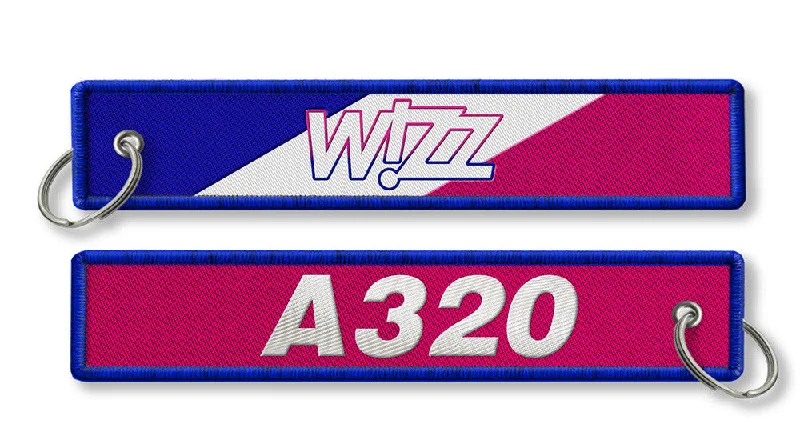 Cartoon-Themed Passport Covers & Wallets for Kids and Young AdultsWizzair A320 Embroidered Keyring Cartoon-Themed Passport Covers & Wallets for Kids and Young AdultsWizzair A320 Embroidered Keyring