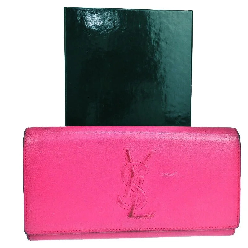 Yves Saint Laurent  Leather Wallet  (Pre-Owned)
